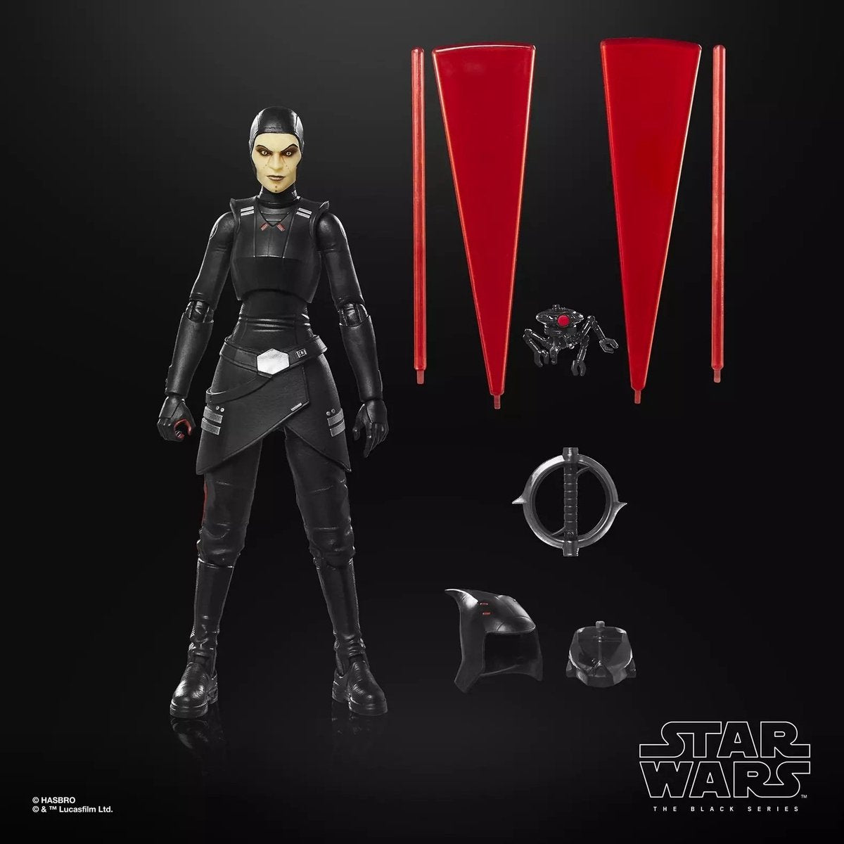 Hasbro Star Wars Rebels Serie Nera Settima Sorella Inquisitrice 15 cm