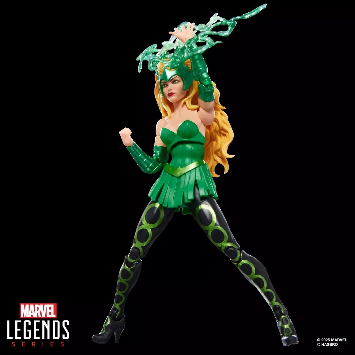 Hasbro marvel legends action figure enchantress (baf: executioner) 15 cm action figuur