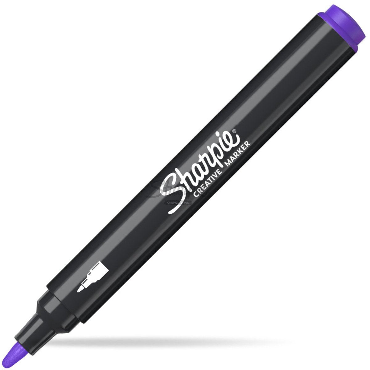 Pennarello acrilico Sharpie con punta tonda, viola