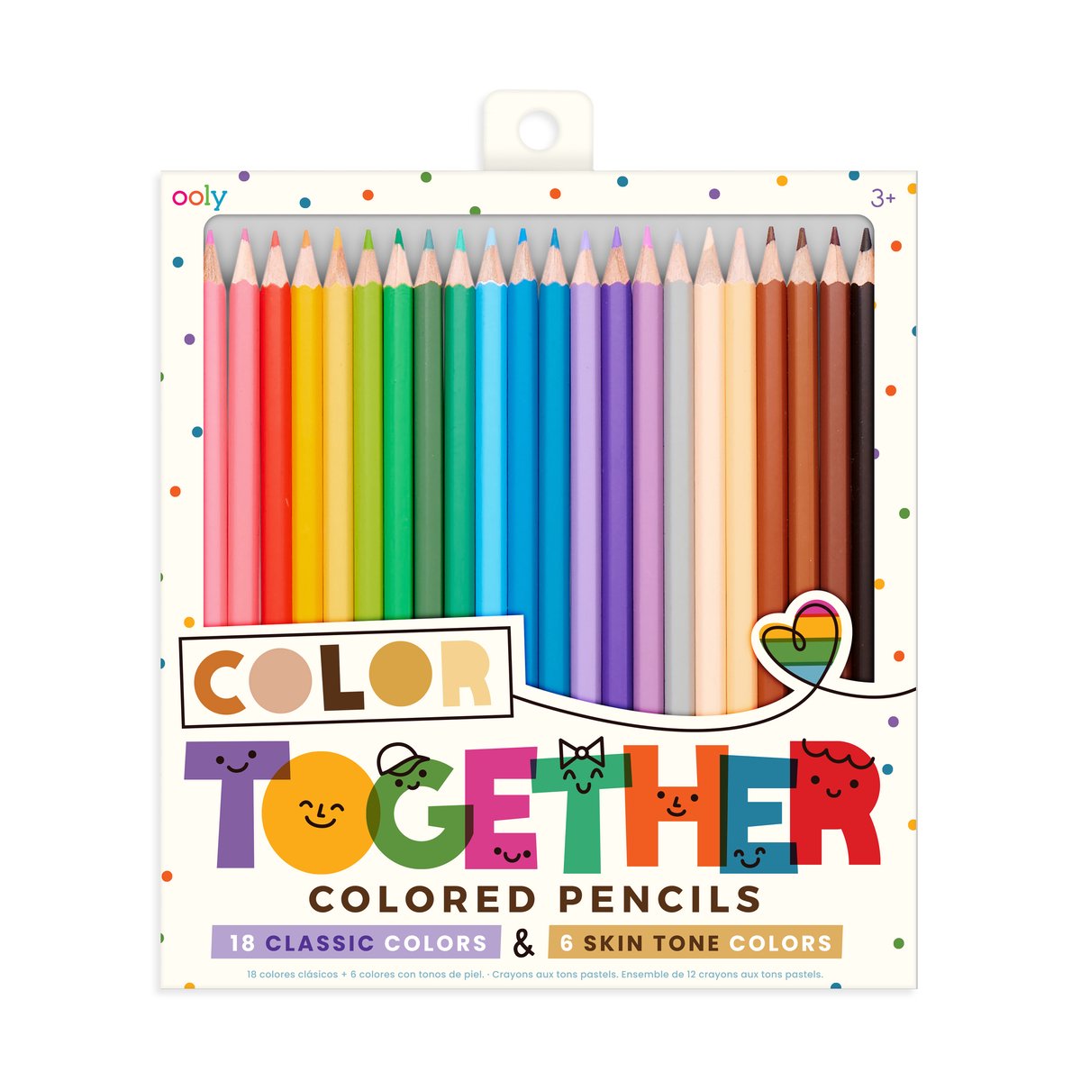 Ooly - colora insieme - matite colorate - 24 pezzi