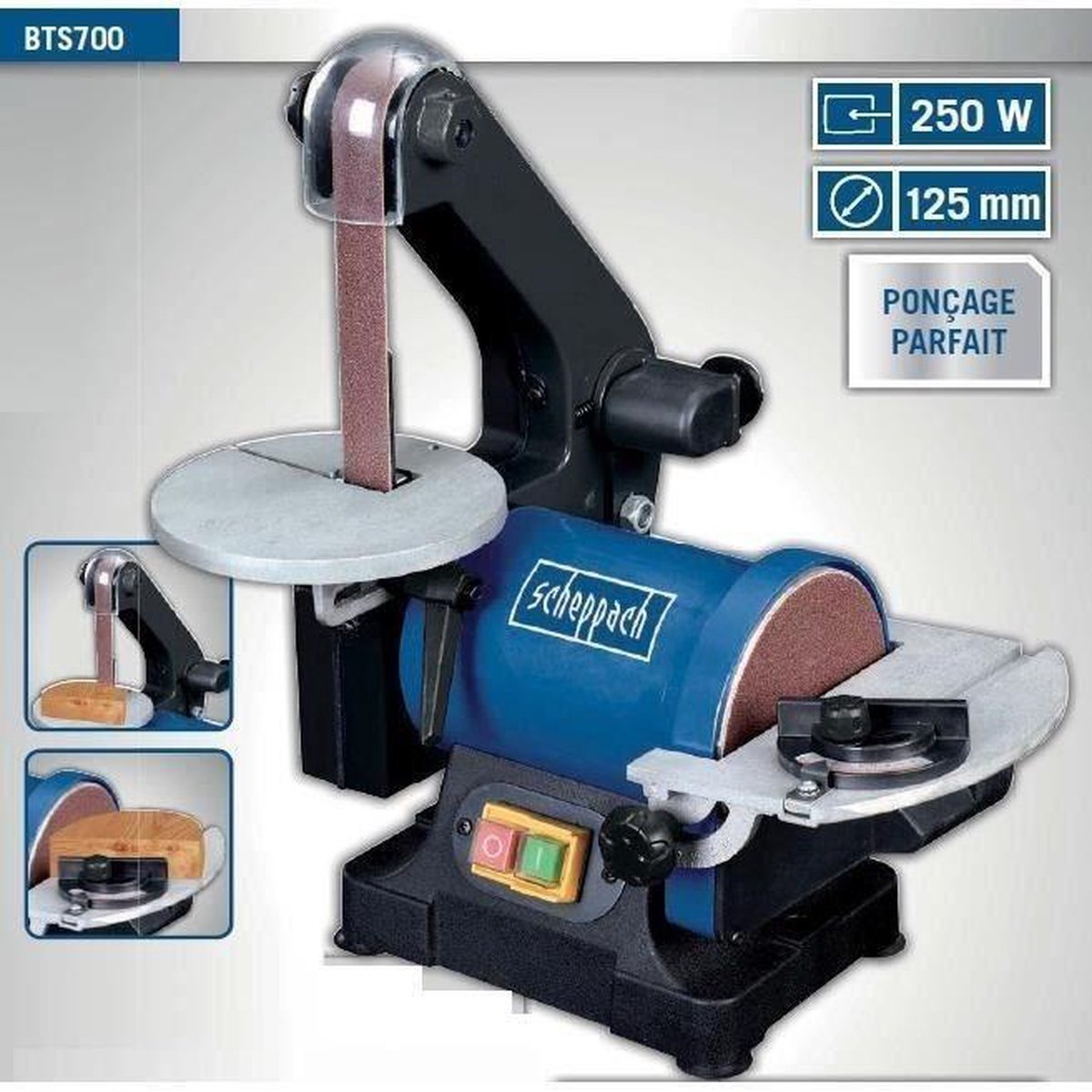Levigatrice a disco a nastro Scheppach bts700 5 4903304901