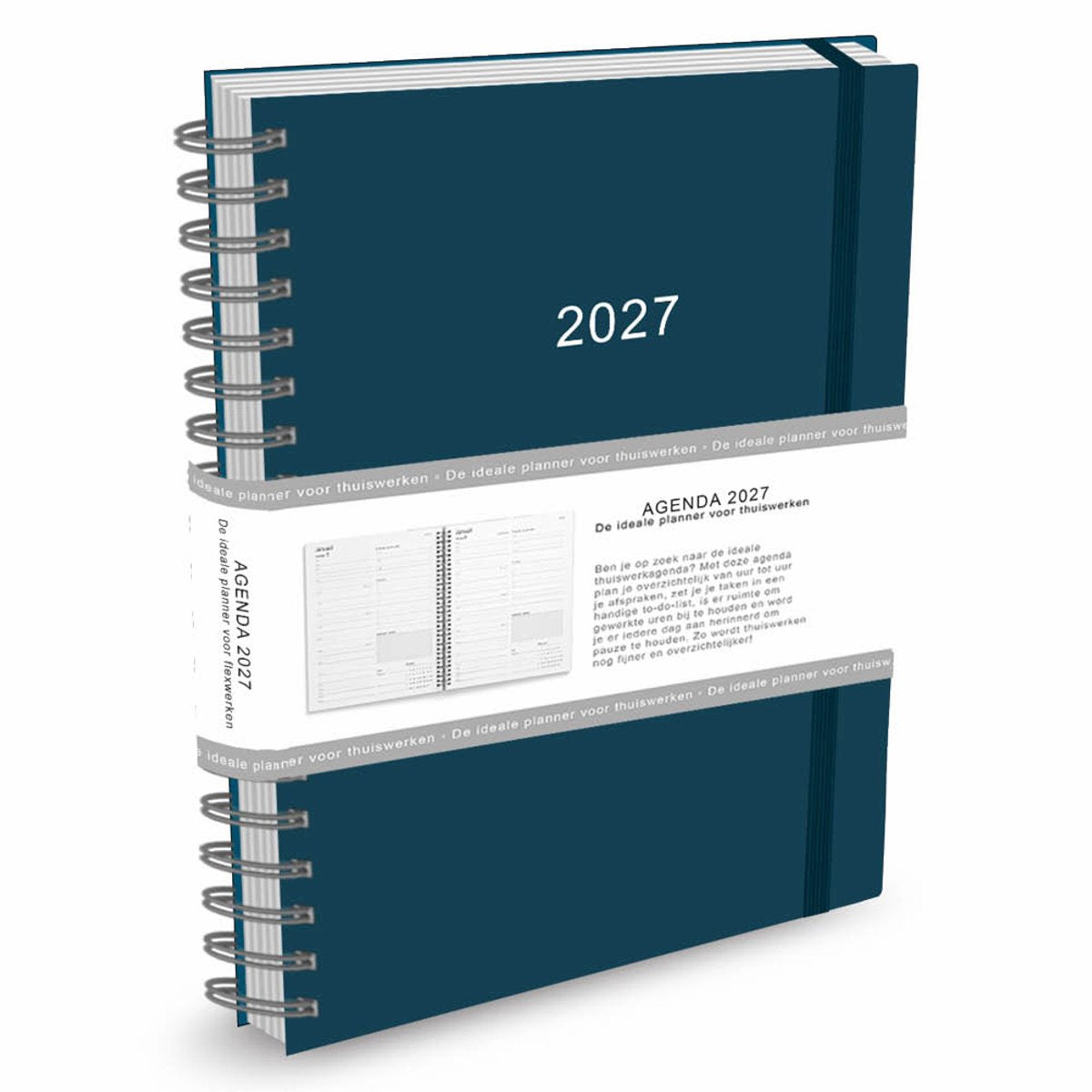 Agenda lavoro Comello flex work-home work 2027 grande (a4) blu