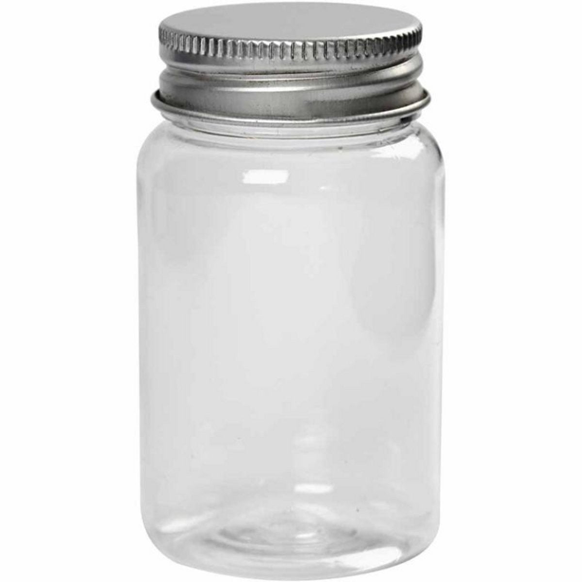 Vaso Creative Company con tappo a vite, h: 77 mm, d 45 mm, 100 ml, 10 pezzi 1 scatola