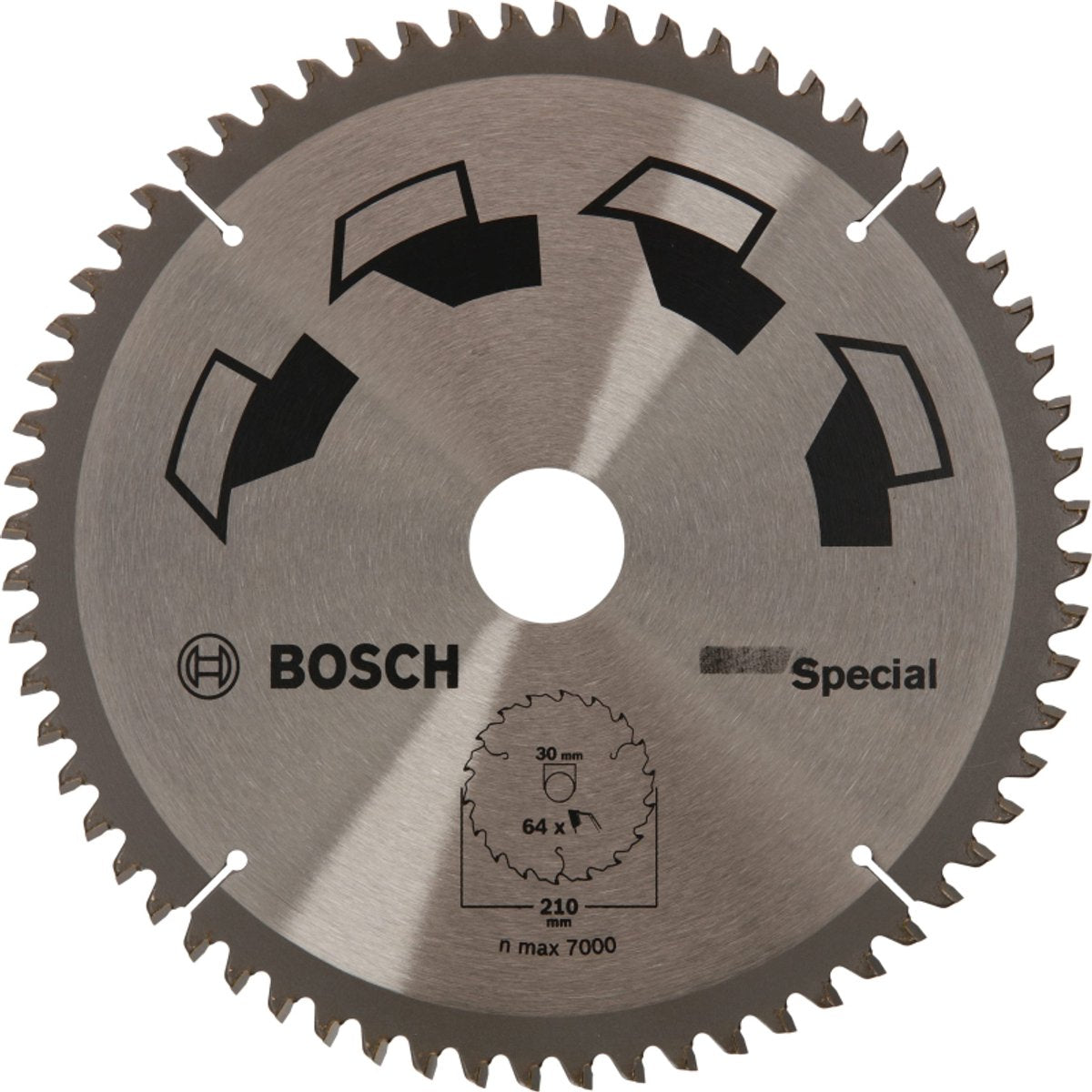 Hoja de sierra circular Bosch especial 210 x 30 x 2,5 mm