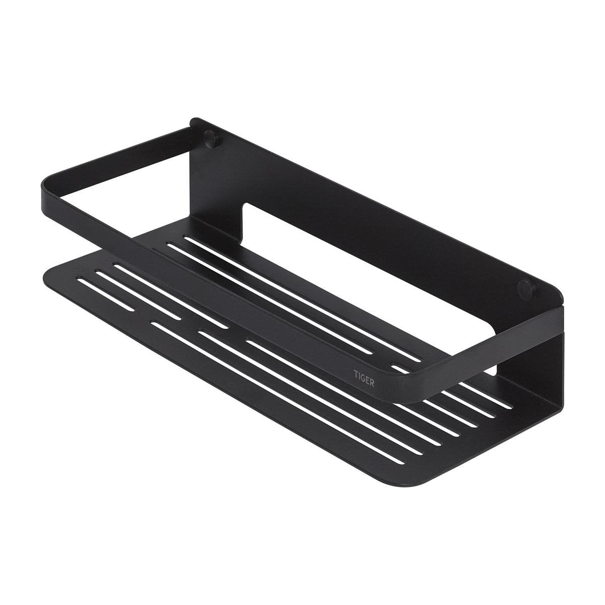 Tiger caddy - supporto doccia - cestino doccia 32 cm - nero