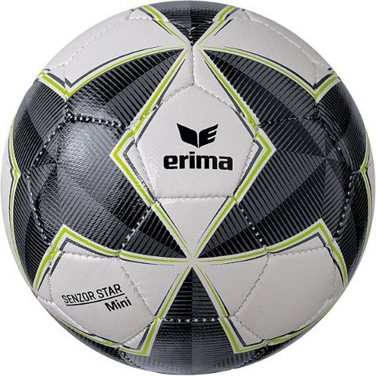 Mini pallone Erima senor star match - nero grigio | dimensione: 00