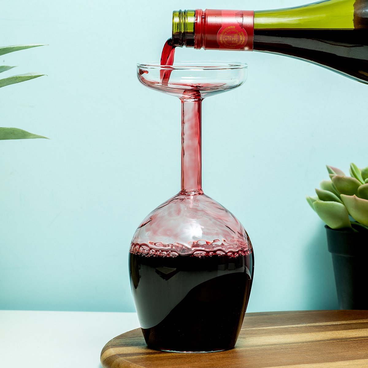 Bicchiere da vino rovesciato Mikamax da