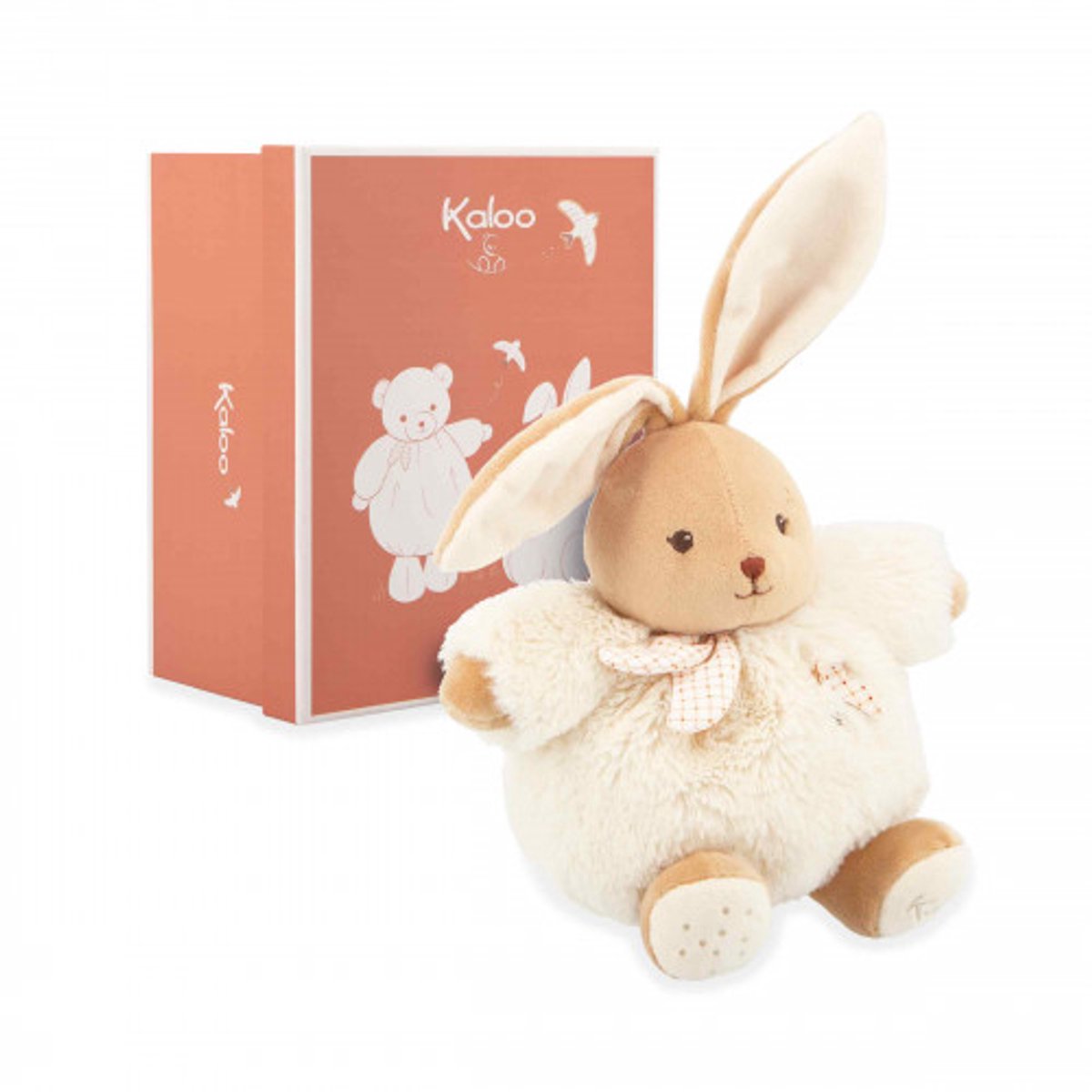 Kaloo patapouf - knuffel - konijn - kleur crème - 17 cm.