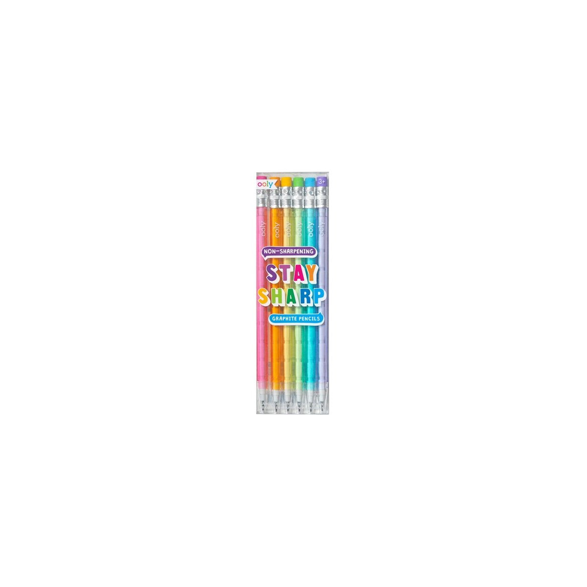 Ooly - Stay Sharp - Matite in grafite sostituibili - 6 pezzi