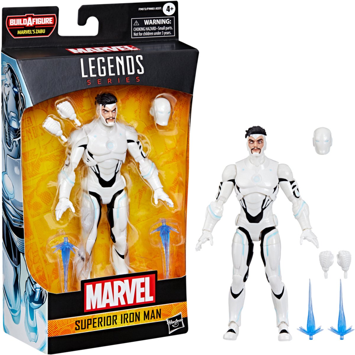 Marvel Hasbro Legends Action Figure Superior Iron Man Action Figure da 15 cm
