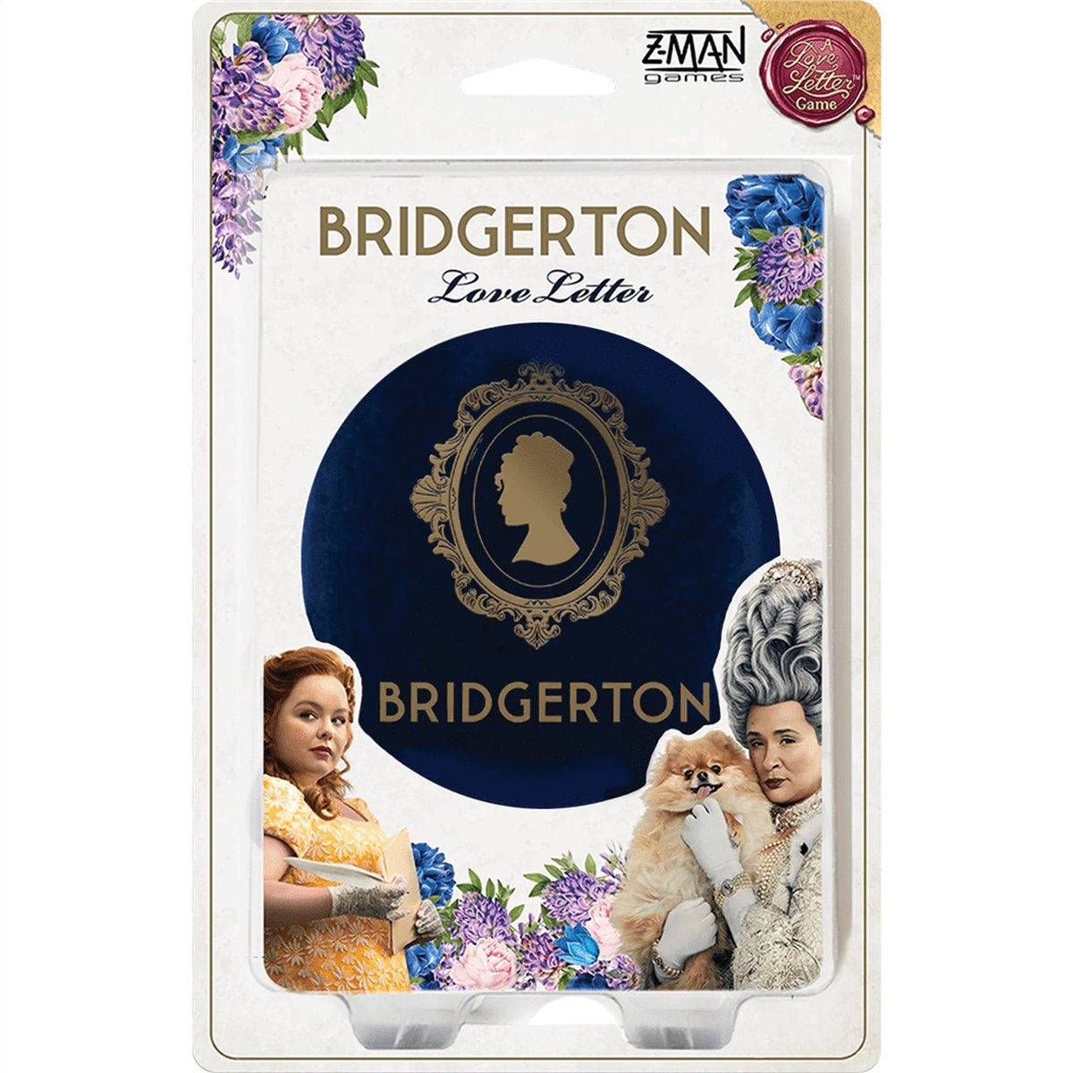 Z-man games love letter bridgerton - gioco di carte inglese