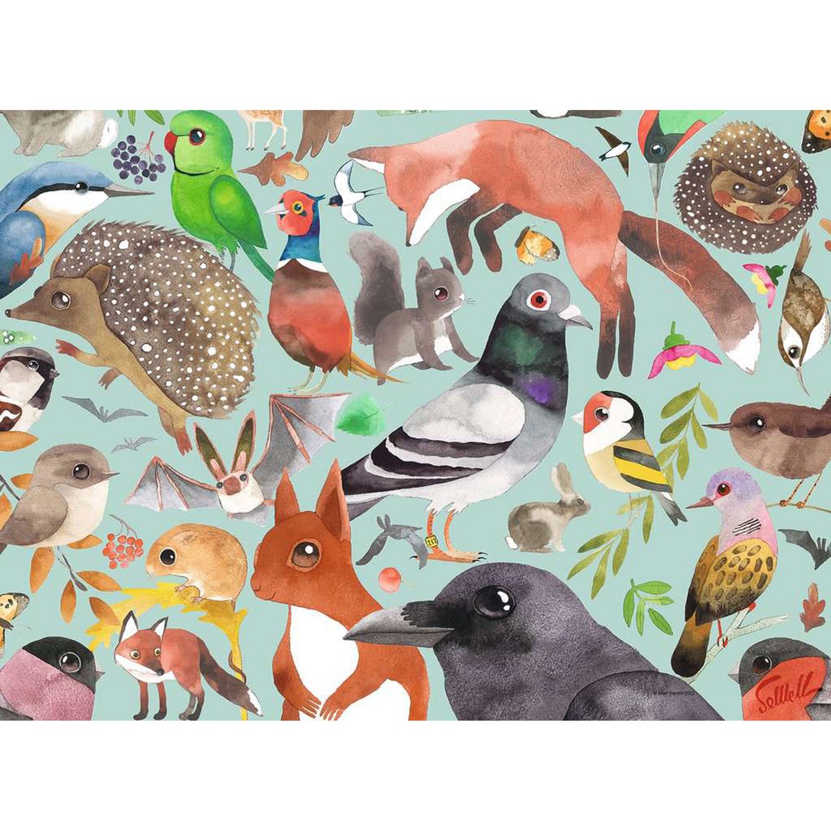 Ravensburger Puzzle Garden visitatori - Puzzle da 500 pezzi.