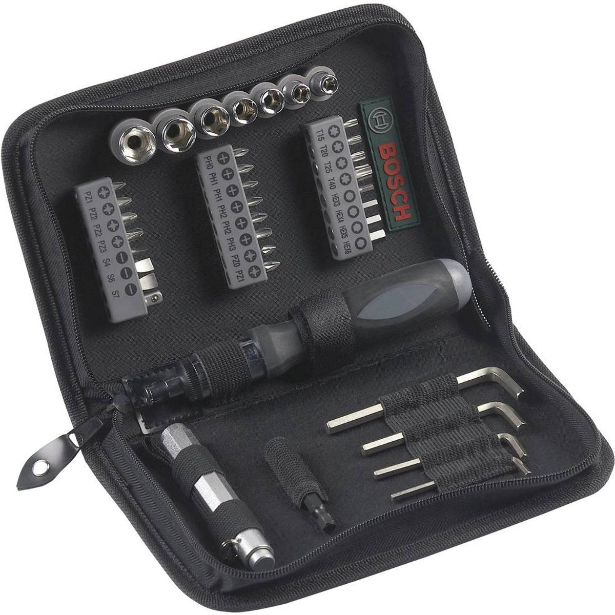 Set compatto Bosch da 38 pezzi