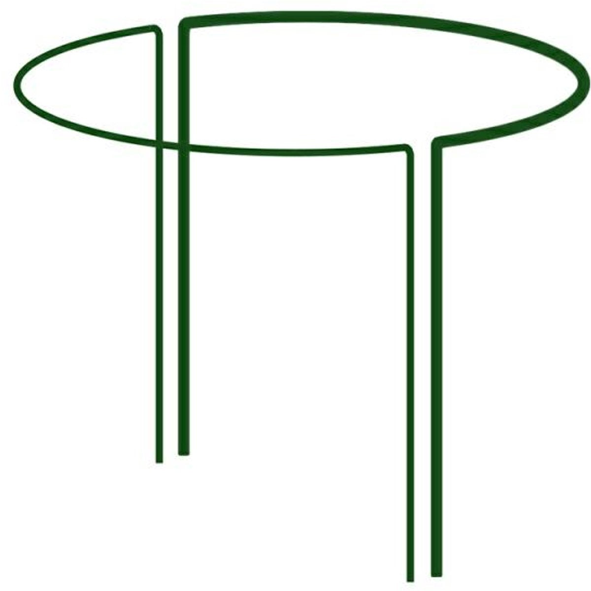 Serie Bradas - soporte para plantas en forma de anillo - 40 cm - 100 cm - semicircular