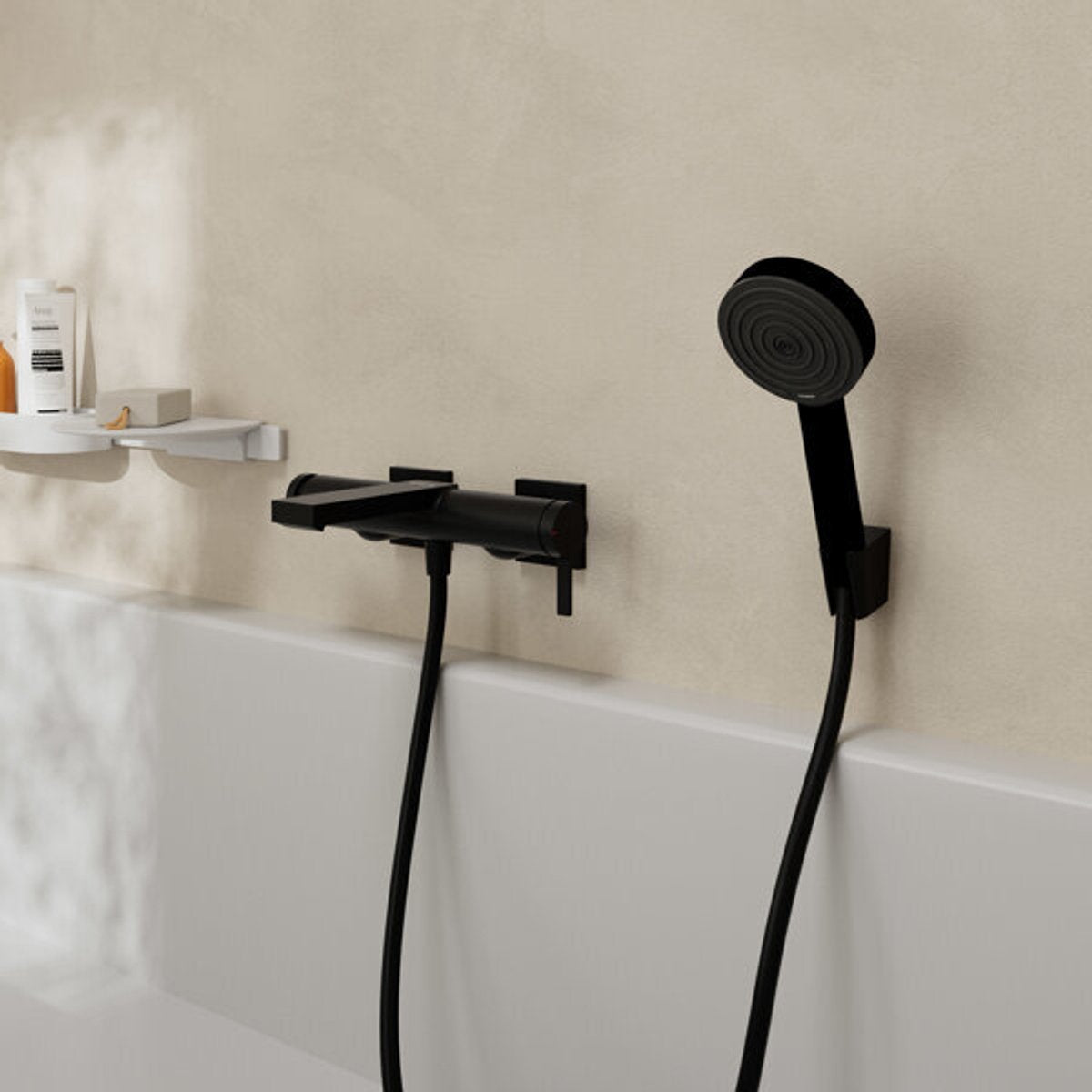 Hansgrohe tecturis e - miscelatore vasca - funzionamento monocomando - bronzo spazzolato