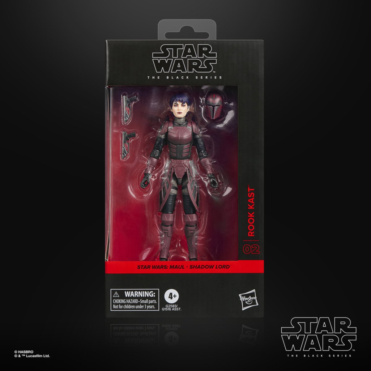 Star wars the black series rook kast uit : maul - shadow lord, hoogwaardige verzamelactiefiguur van 15 cm