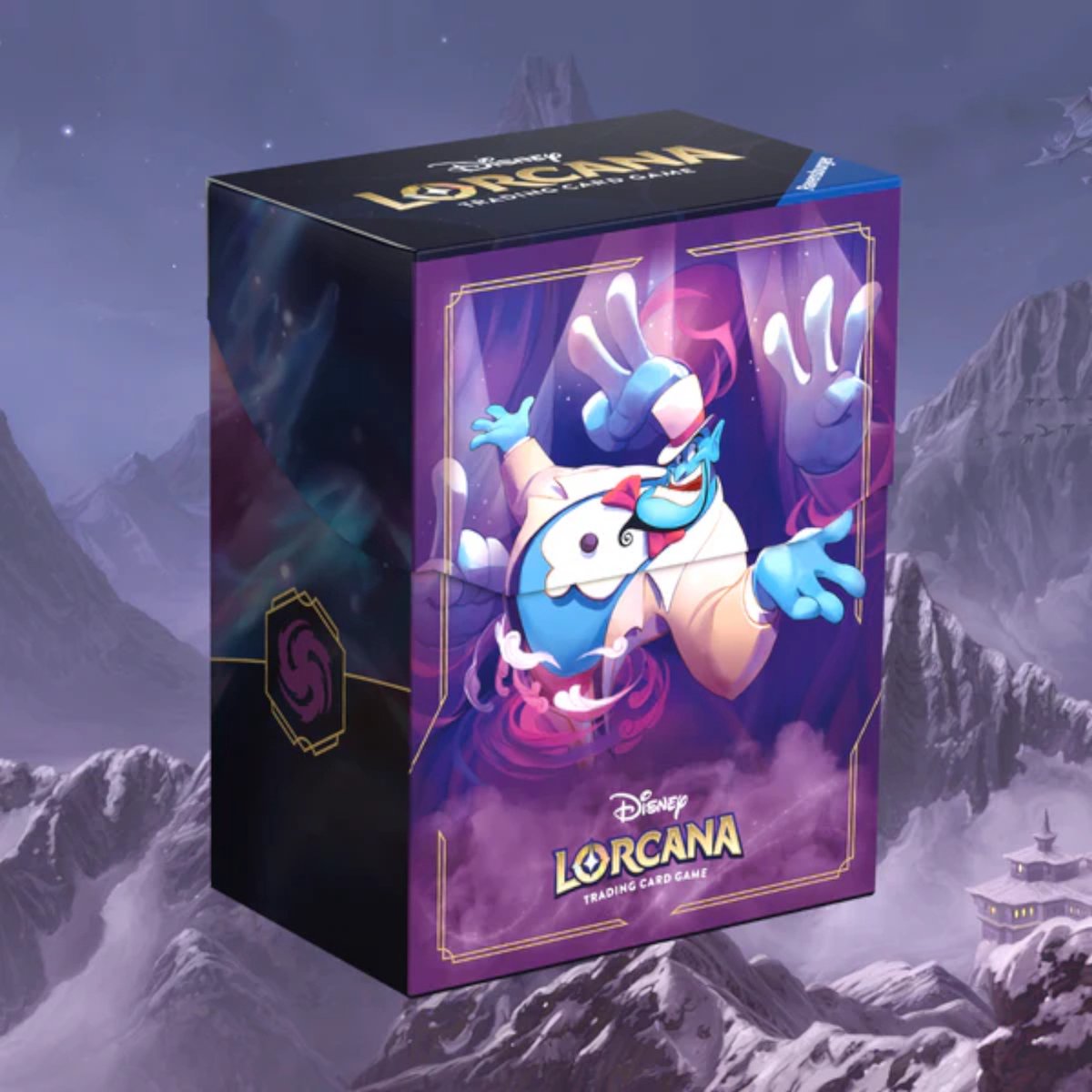 Disney lorcana tcg - ursula's return - the genie 80-card deck box
