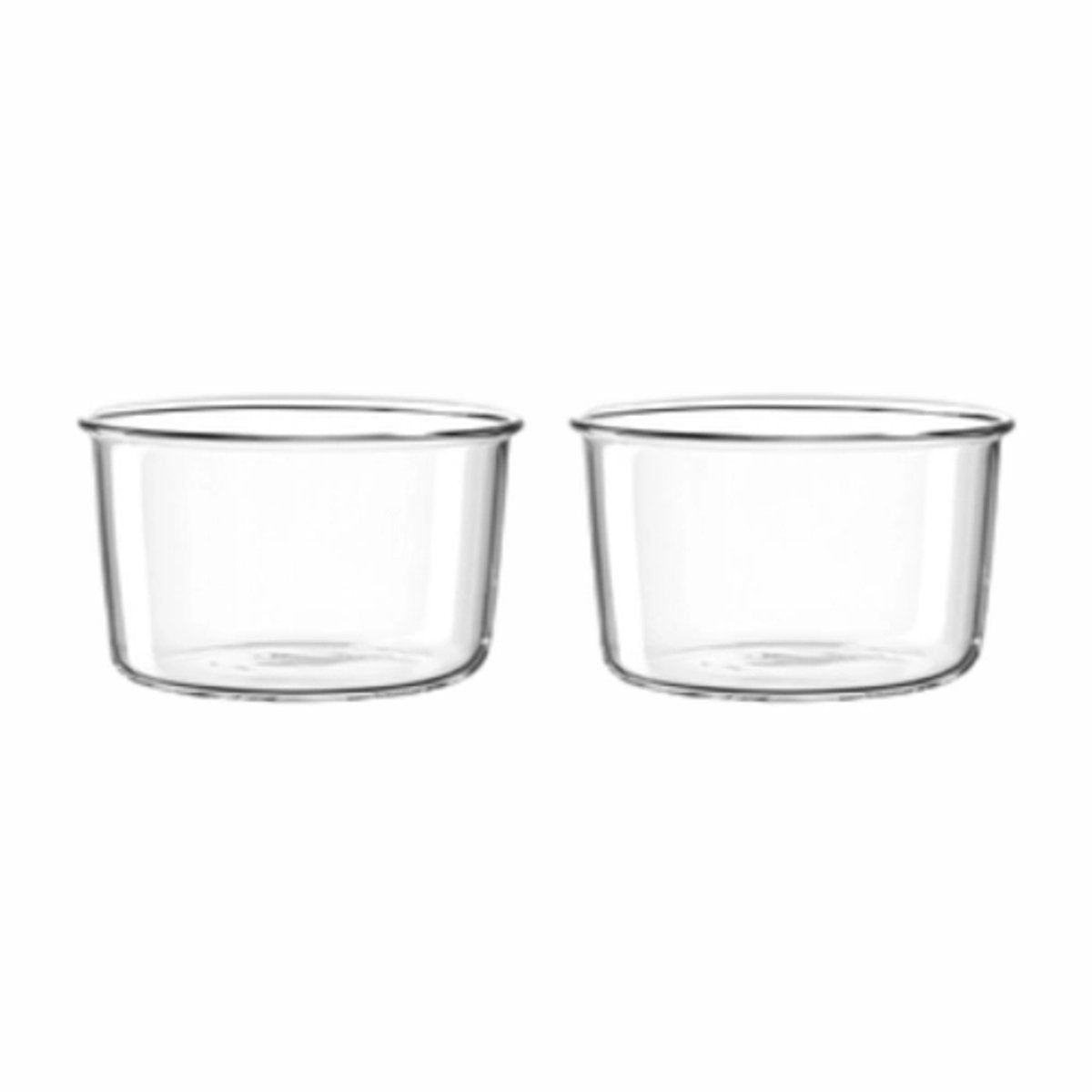Ciotole in vetro Leonardo 9 cm - set 2