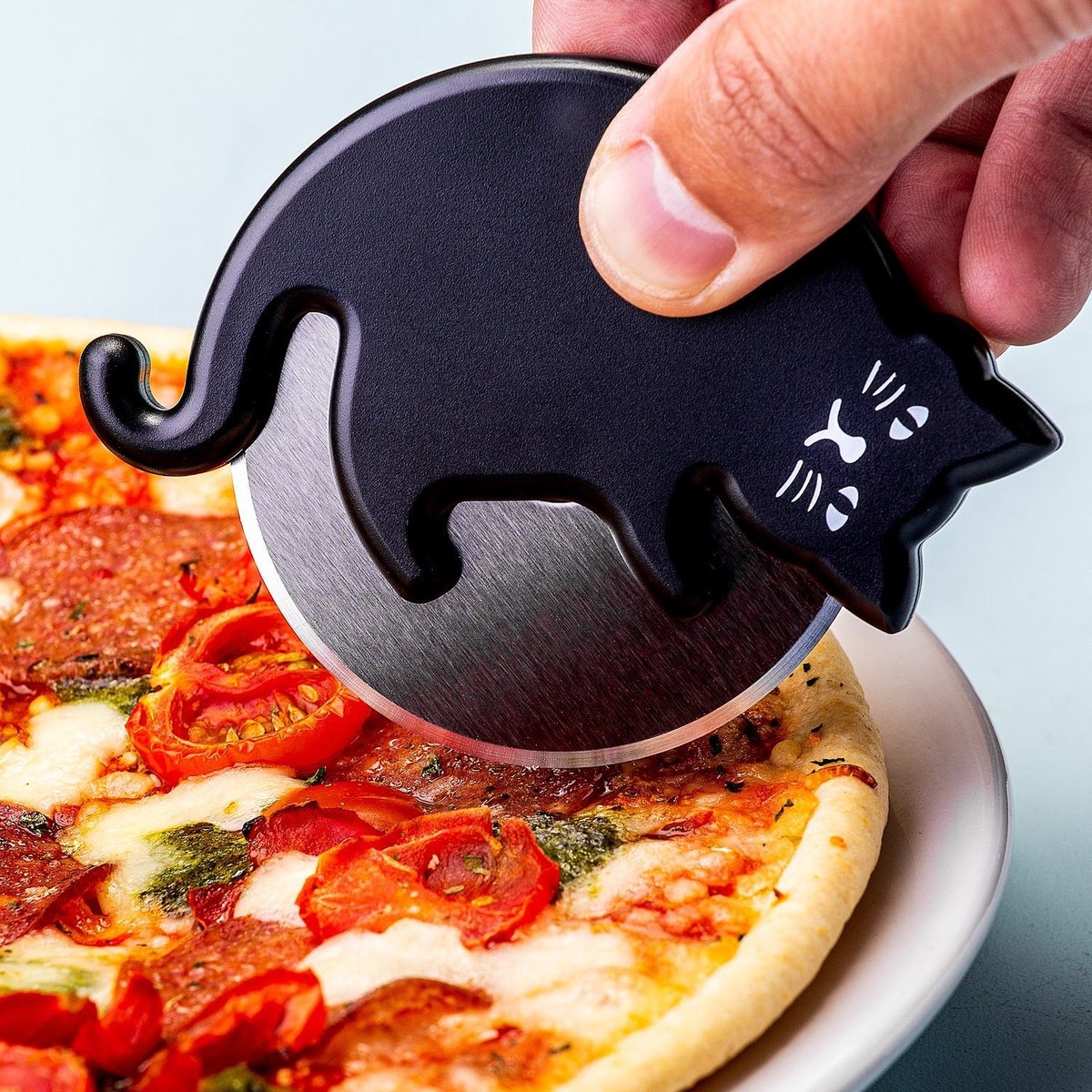 Cortador de pizza para gatos Kikkerland