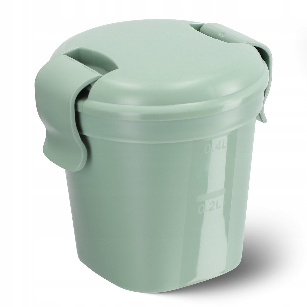 Curver smart to go eco - vaso de comida - 0,4l - hermético - verde