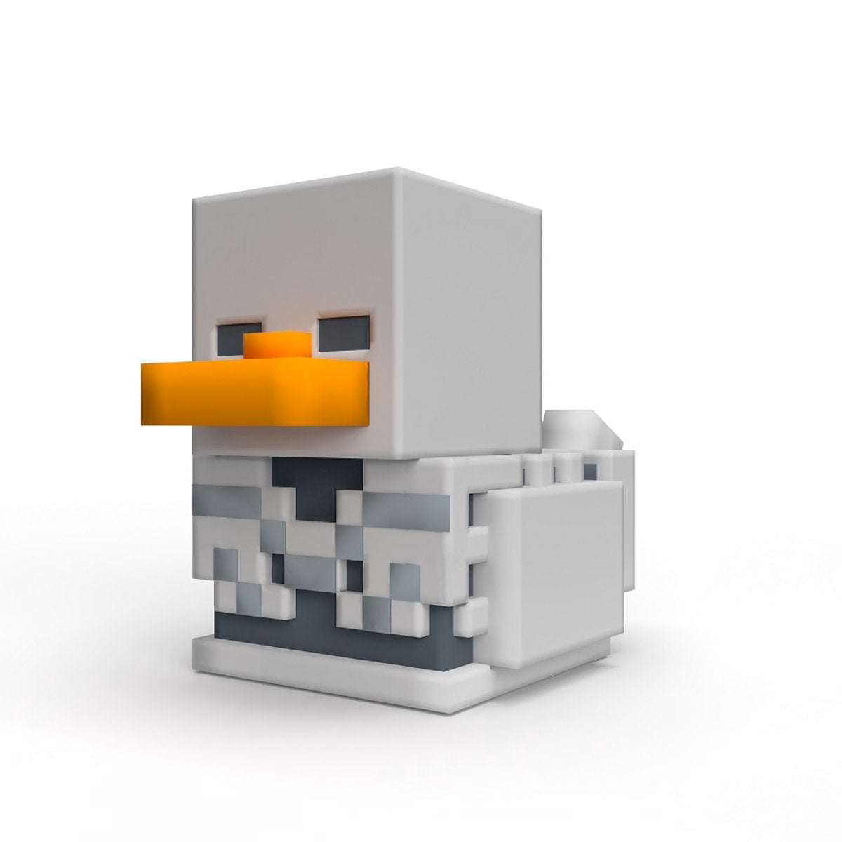 Tubbz numskull - mini badeend - minecraft - skelet (badeen editie) - 5cm