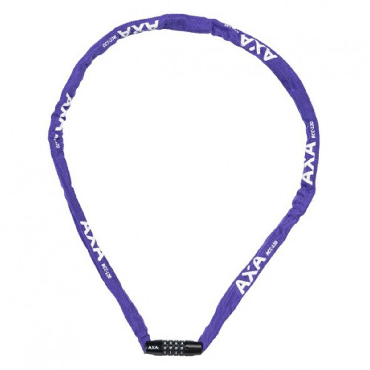 AXA Lucchetto a catena rigido 120cm viola, ART3