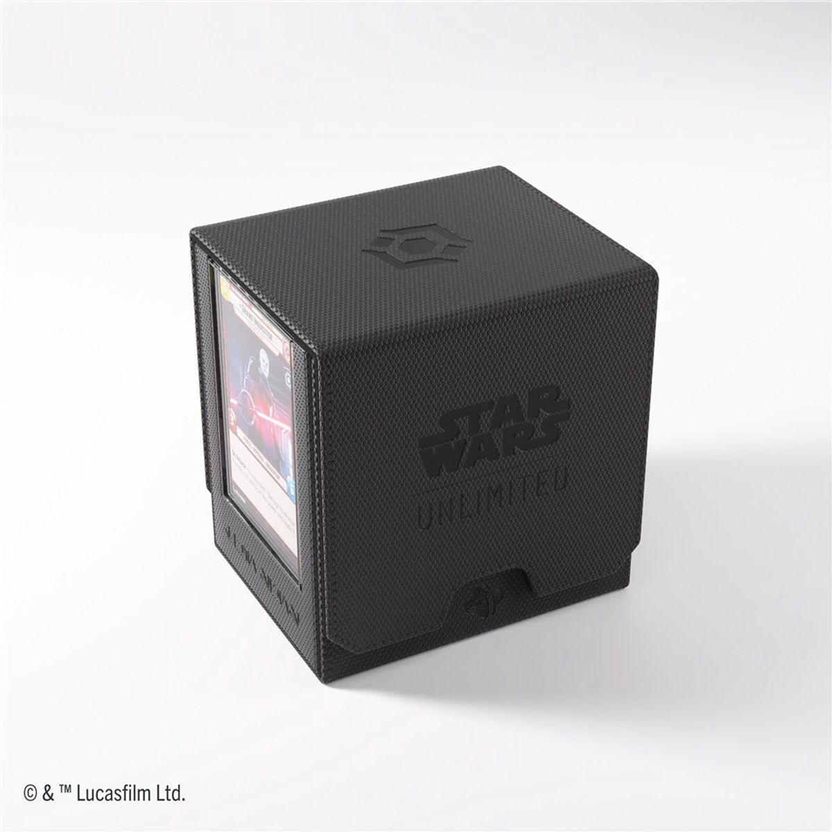 Gamegenic Star Wars Unlimited Twin Suns Deck Pod Nero - Deckbox - Tokenbox - per Star Wars Unlimited -