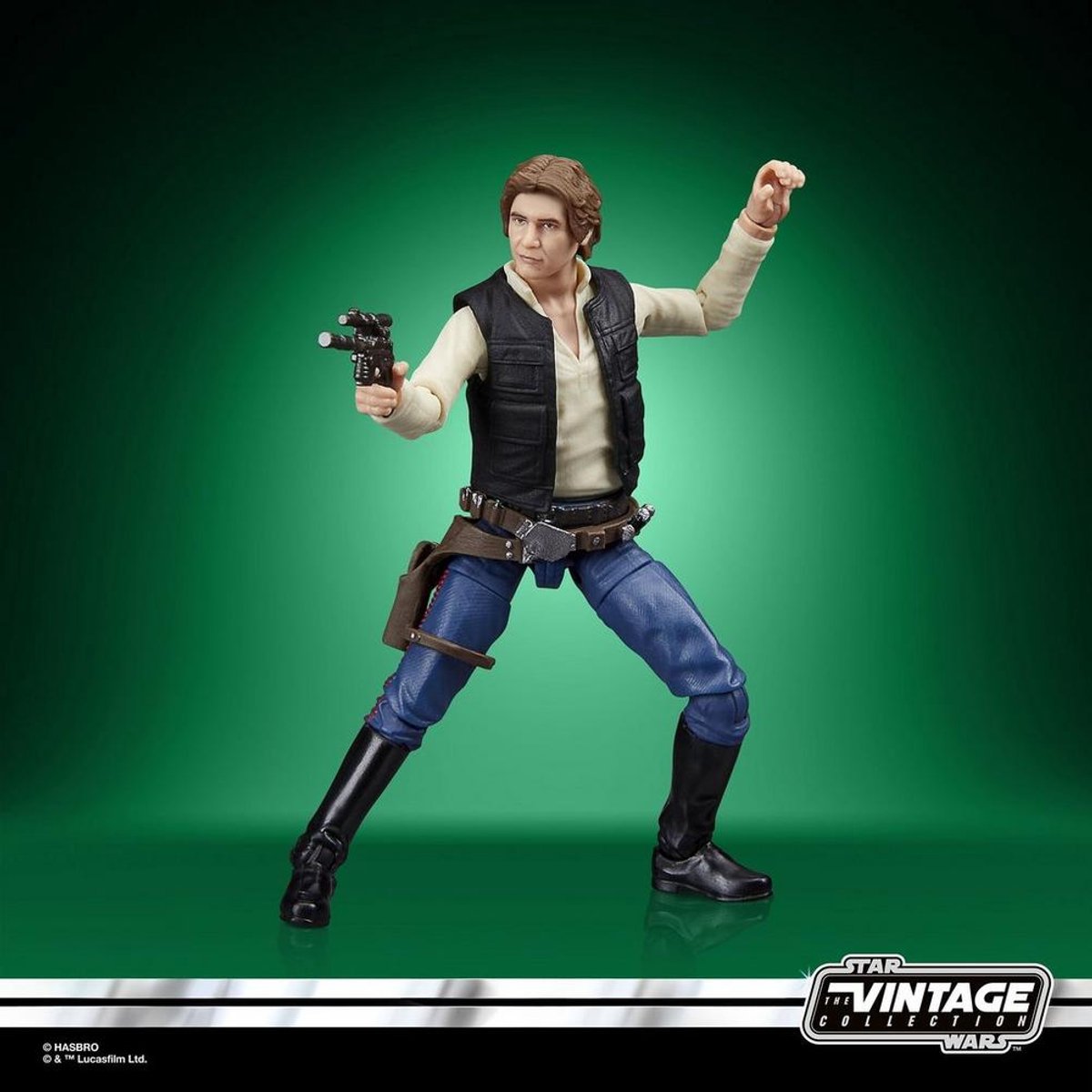 Hasbro star wars episode iv vintage collection action figure han solo 10 cm action figuur
