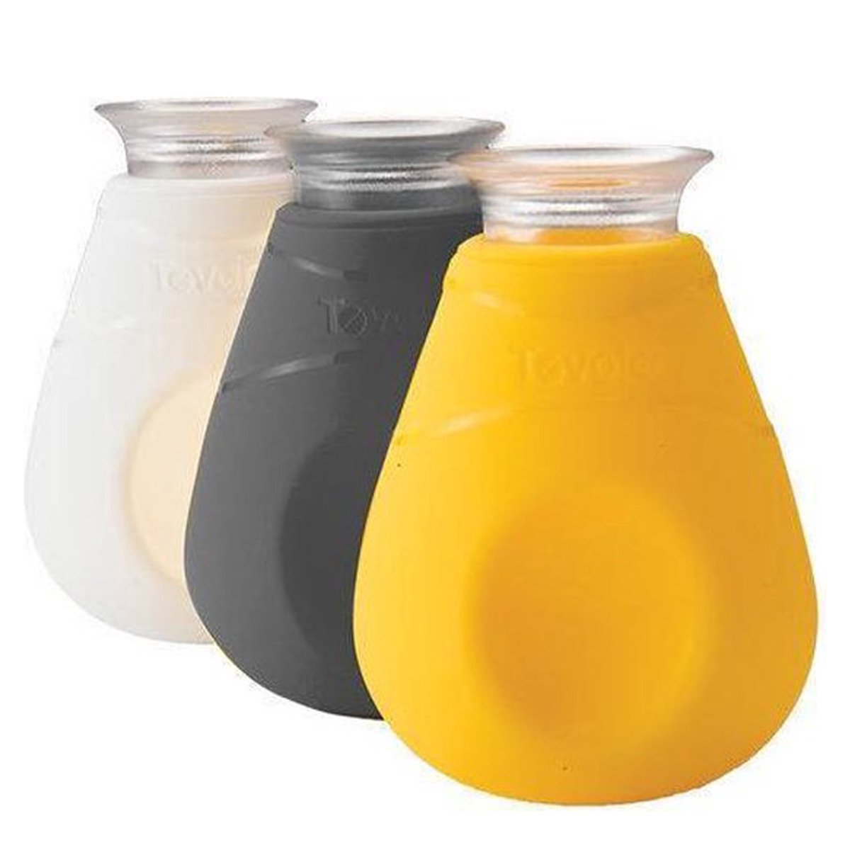 Tovolo separatore di tuorlo d'uovo - separatore di uova - silicone - giallo - 1 tuorlo d'uovo