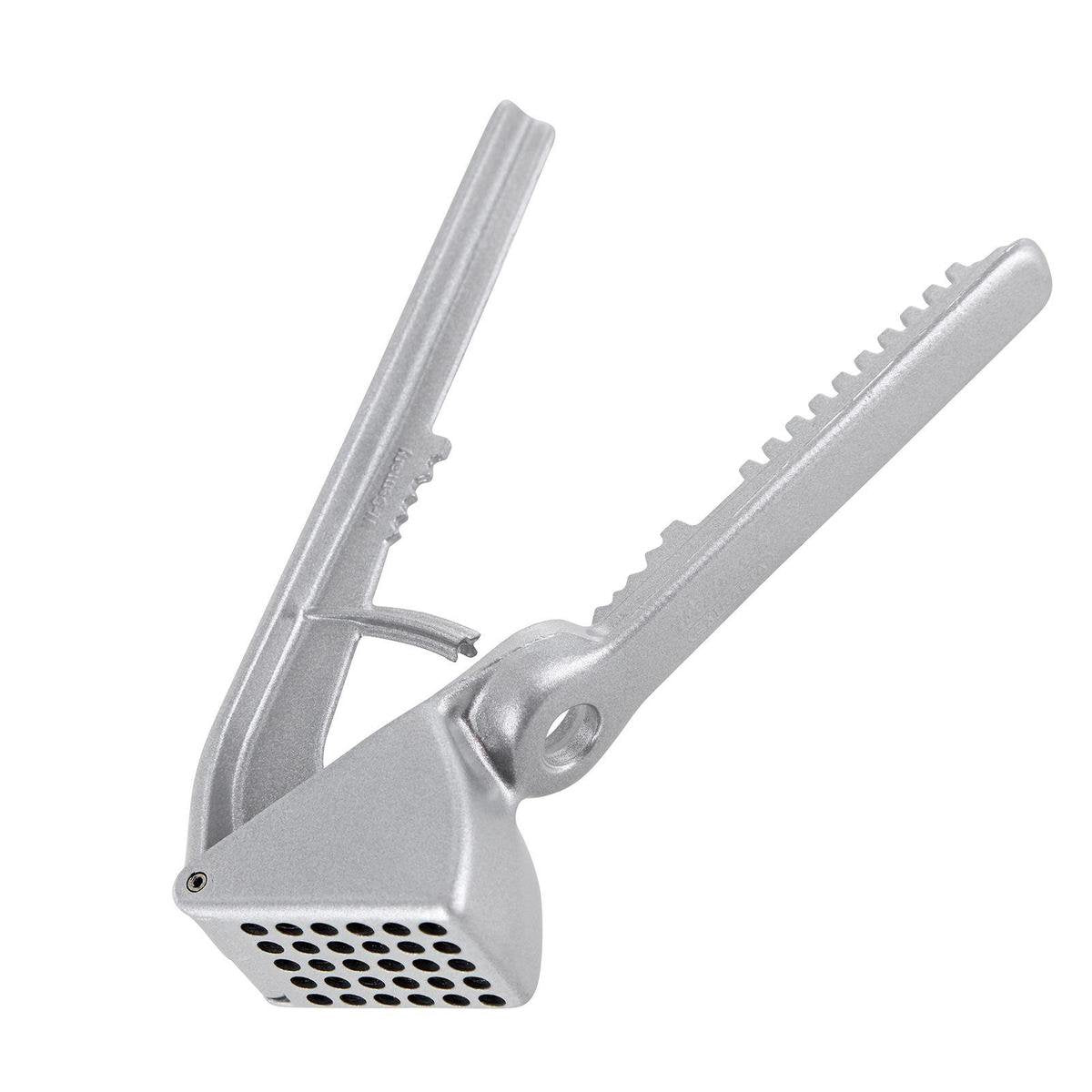 Westmark Prensa Multifuncional Cascanueces Destoner Descalcificador De Pescado, 4 En 1, Longitud: 16 Cm, Aluminio, Extracta, 30002260