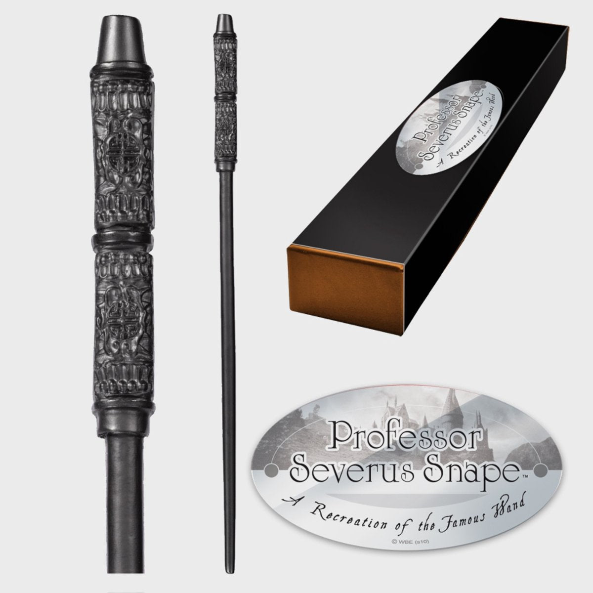 Colección noble de harry potter - réplica - varita del profesor severus snape