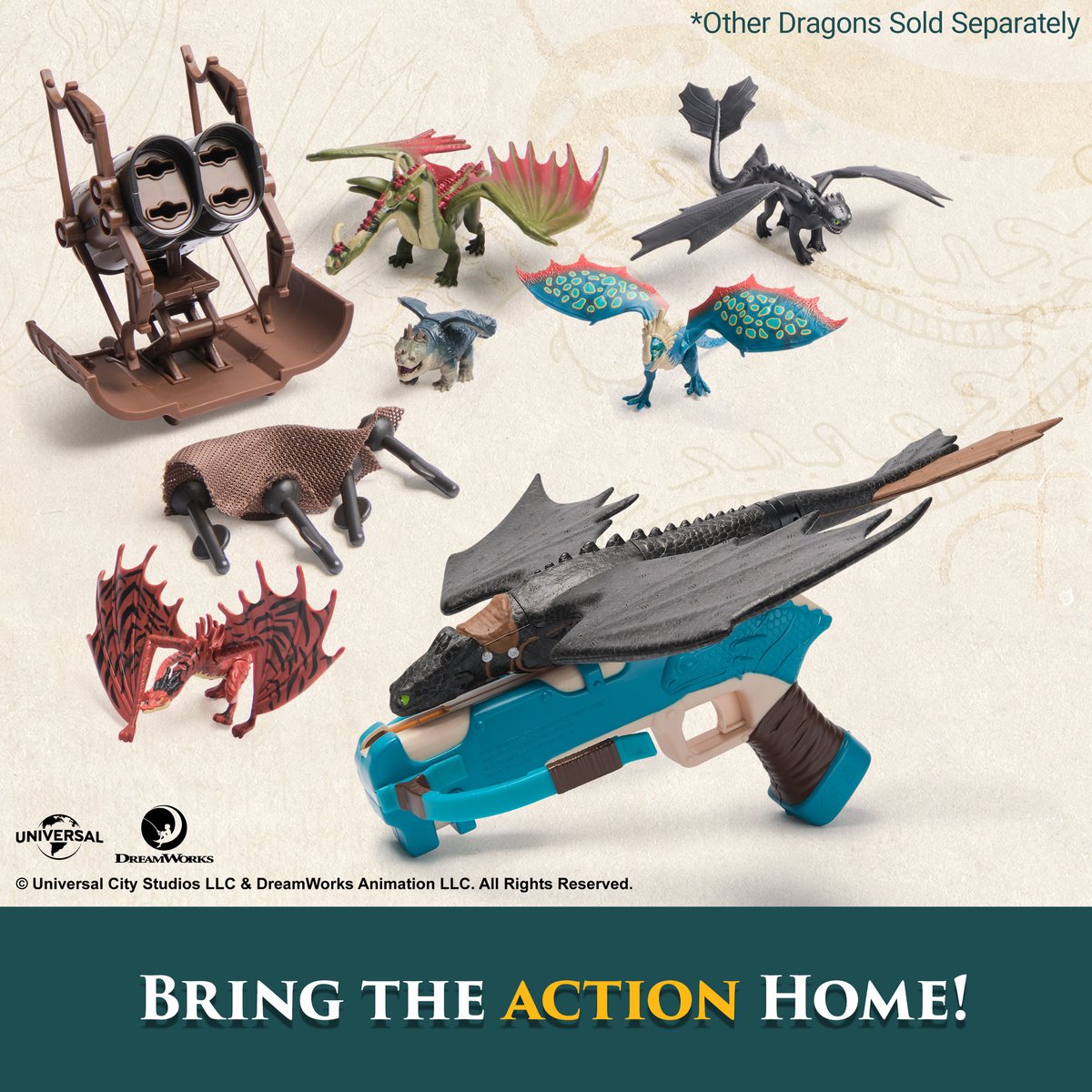 Dreamworks dragons how to train your dragon - boek - giftpack met 5 boeken accessoires