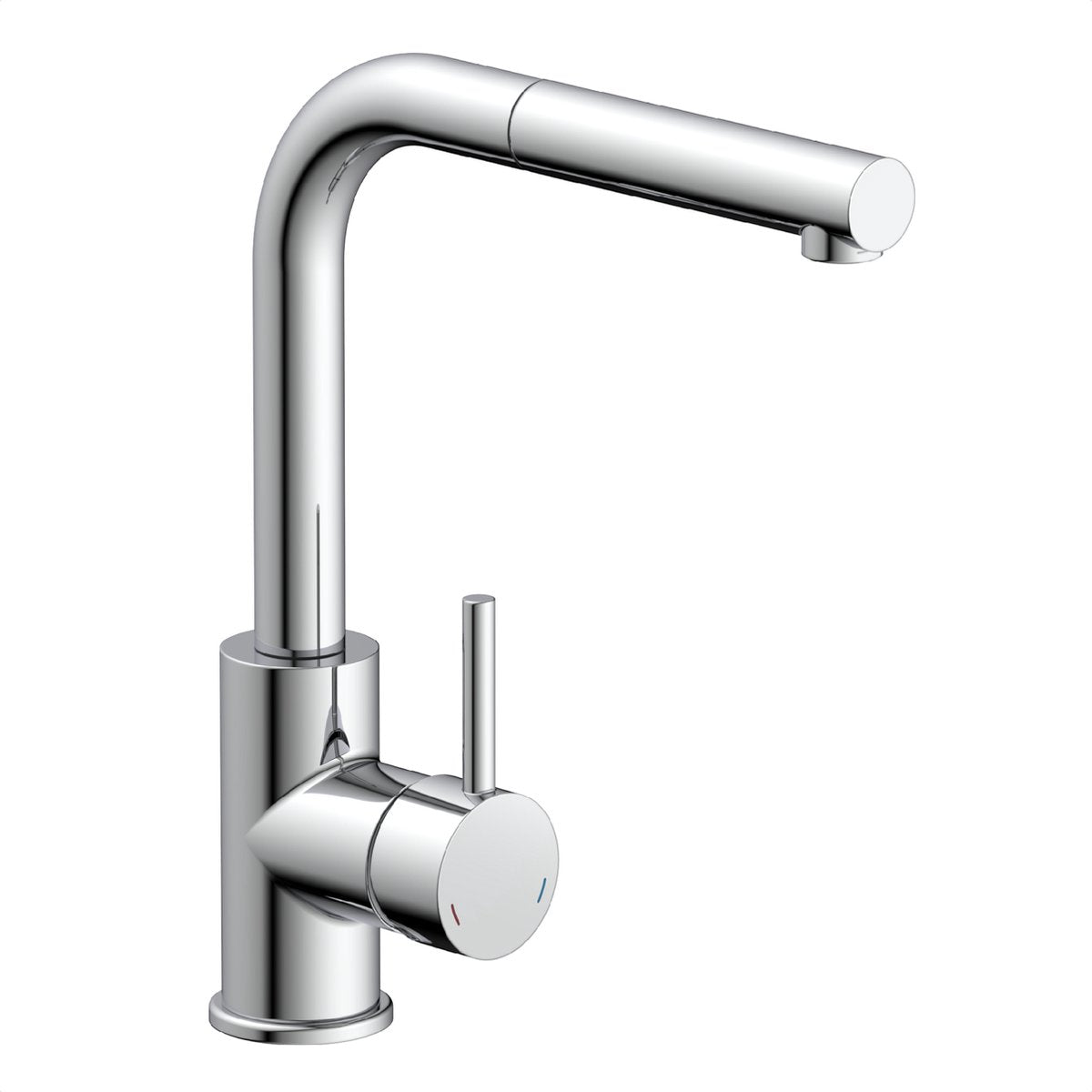 Schütte vital design kitchen tap - with sensor - pull-out spout - chrome