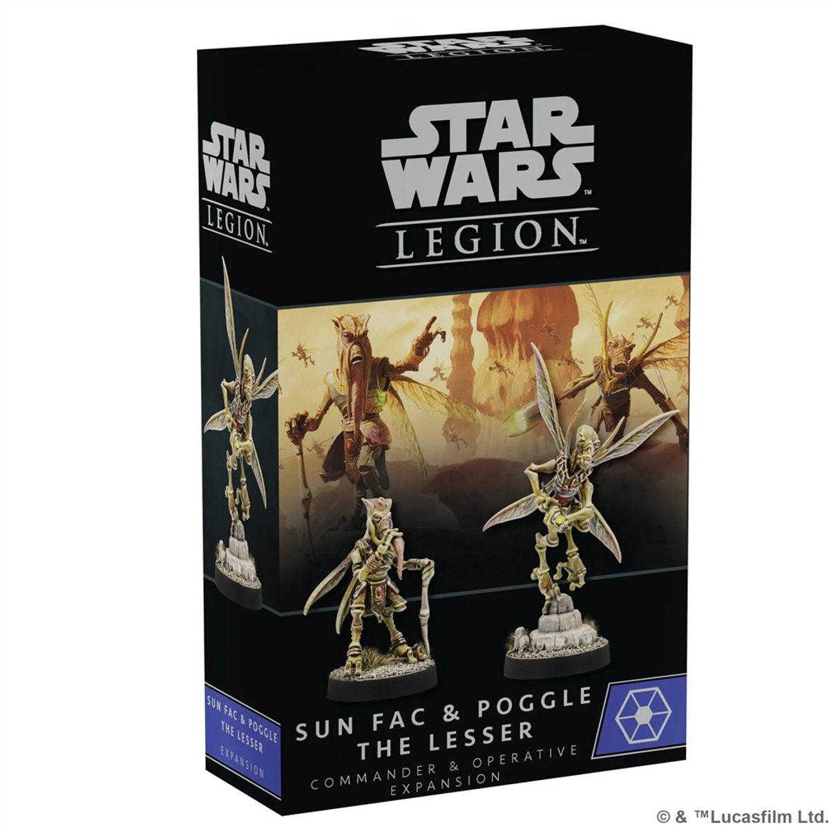Atomic mass games | star wars legion: sun fac poggle the lesser commander expansion