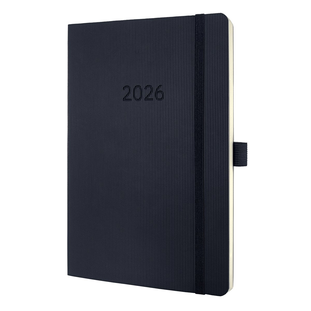 Sigel agenda semanal 2026 conceptum - formato a5 - negro - tapa blanda - si-c2622