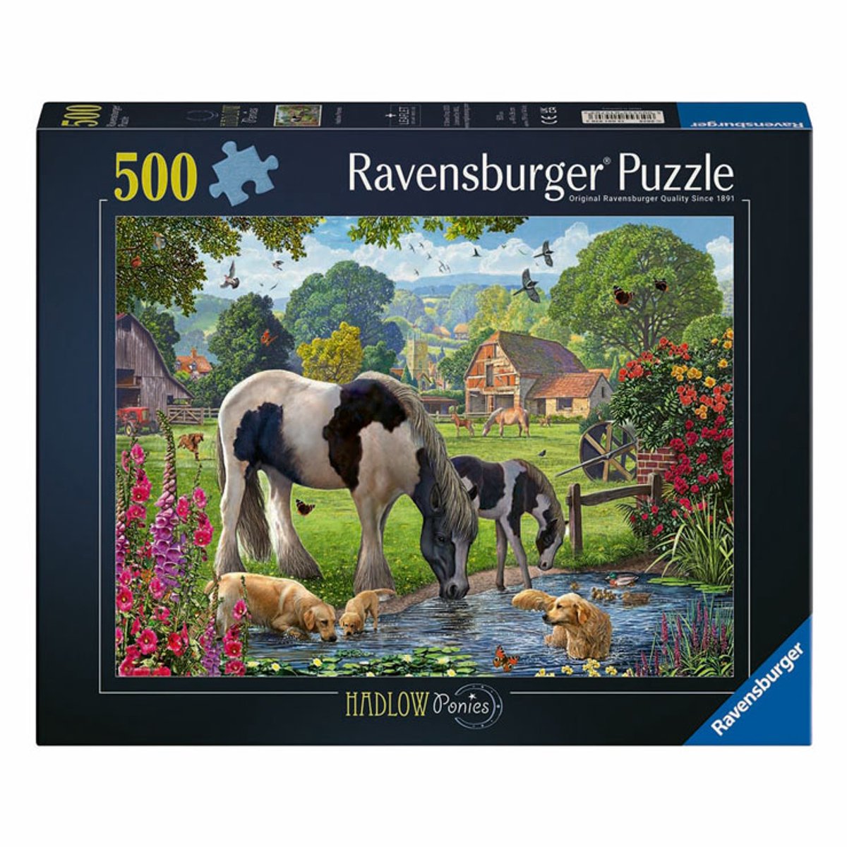 RAVENSBURGER PULZZA HADLOW PONIE 500 pezzi
