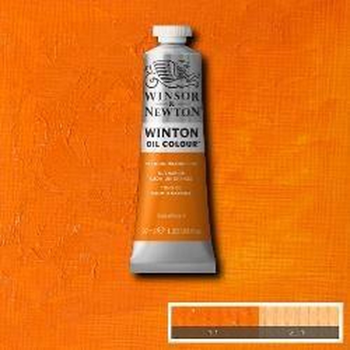 Winsor Newton Winton Óleo Color 37ml - 090 Tinte Naranja Cadmio