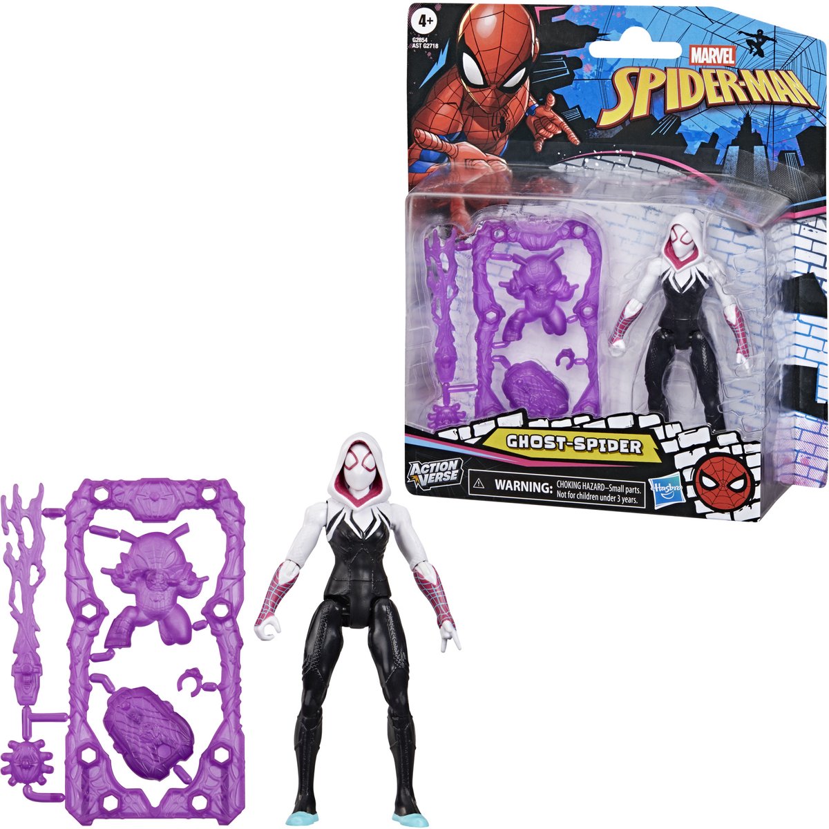 Marvel Spider-Man Actionverse Ghost Spider - action figure