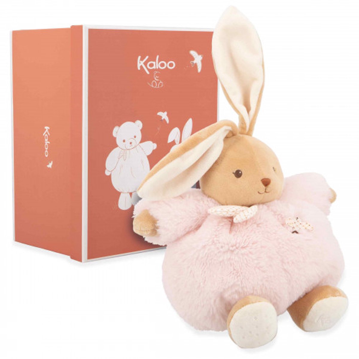 Kaloo patapouf - peluche - colore rosa - coniglio