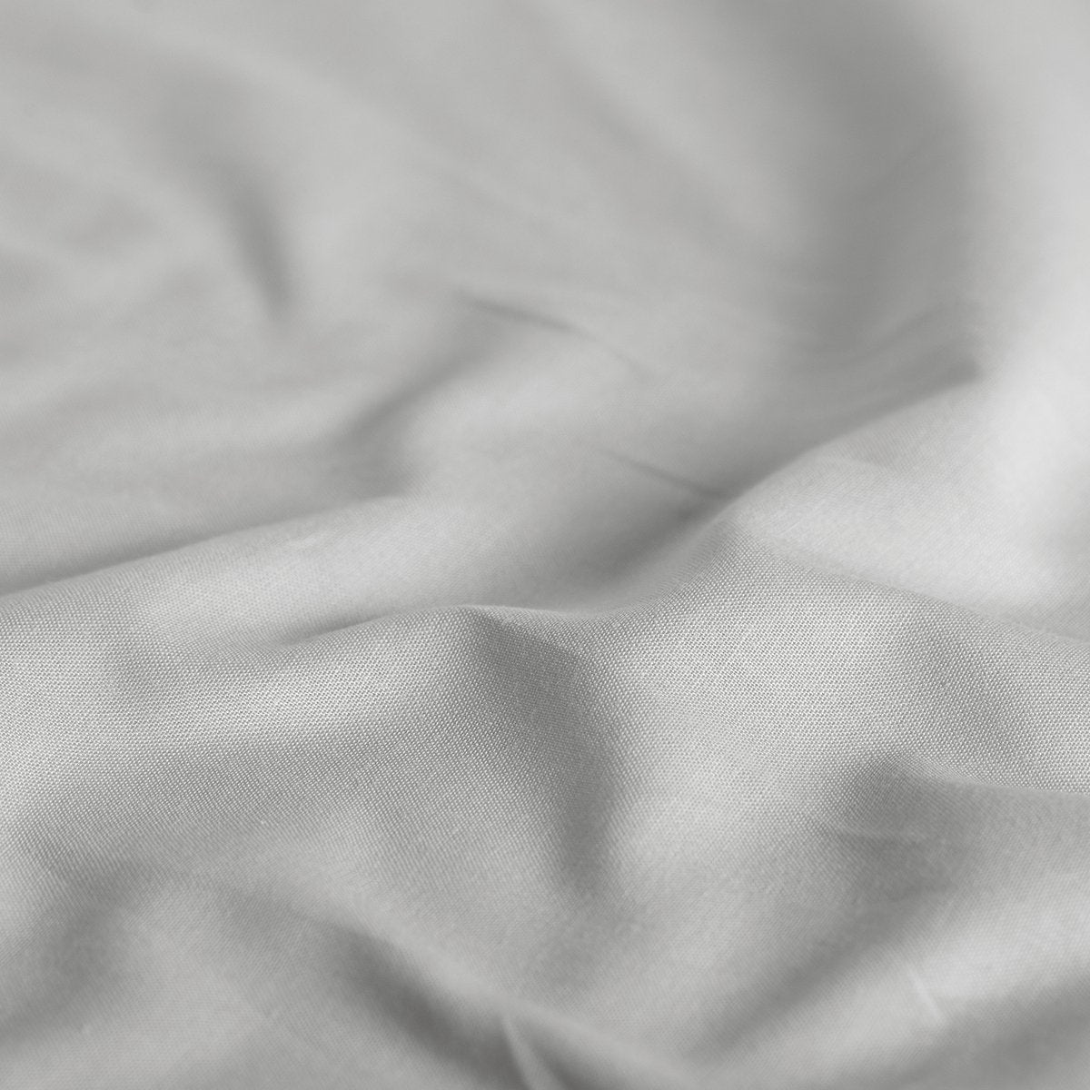 Fundas de almohada Cenicienta fin de semana de algodón 40 x 70 cm gris claro con cremallera (2 piezas)