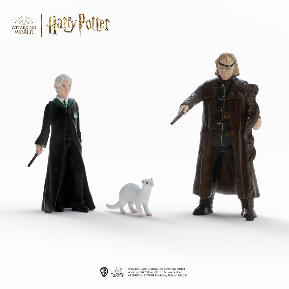 Schleich Mundo Mágico Ojo Errante Loco Draco Malfoy con Hurón 14907