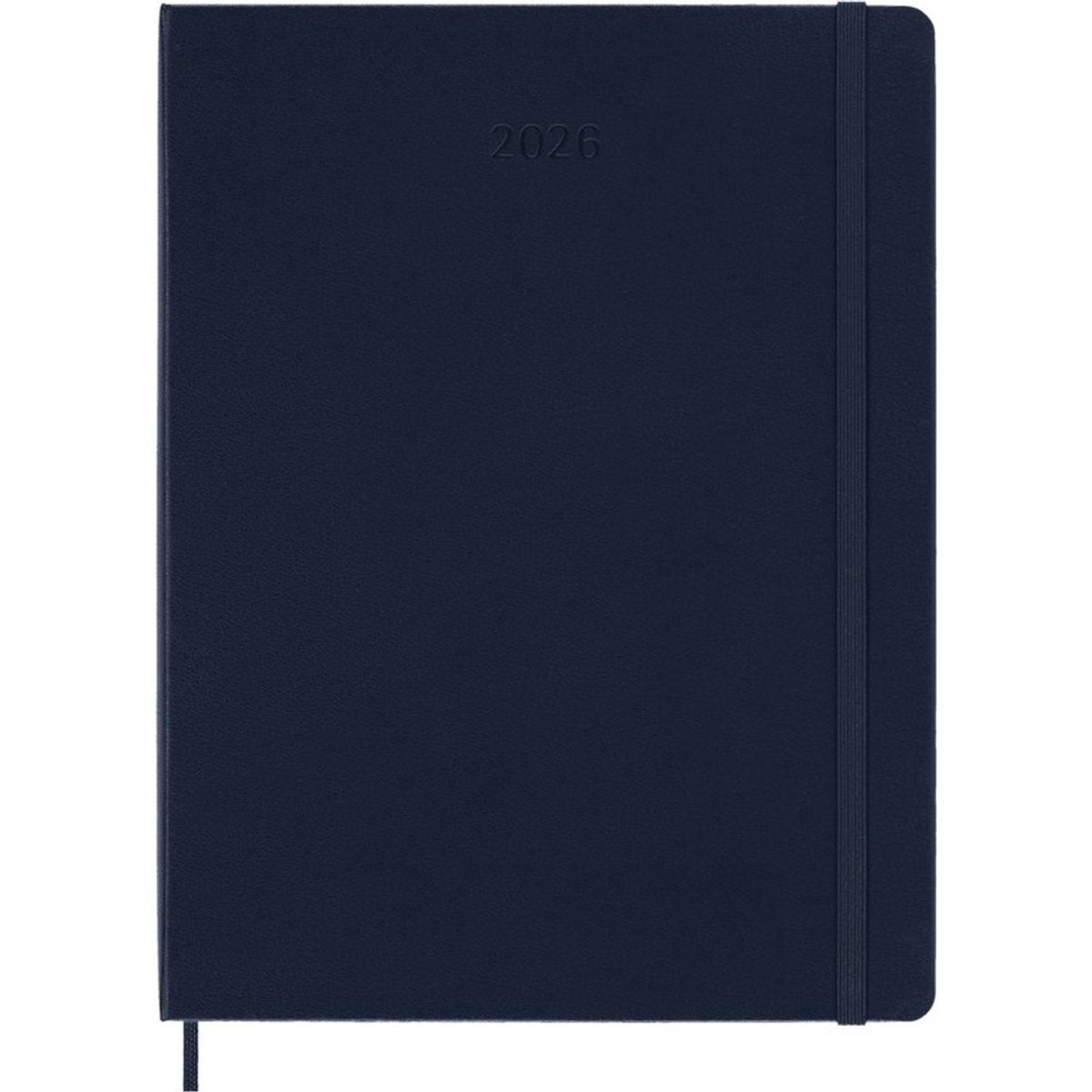 Agenda Moleskine 12 mesi - 2026 - settimanale - xl - copertina rigida - blu zaffiro