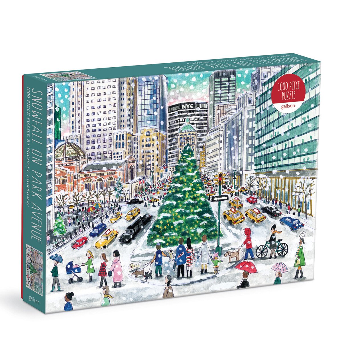 Michael Storrings Nevicata su Park Avenue Puzzle da 1000 pezzi