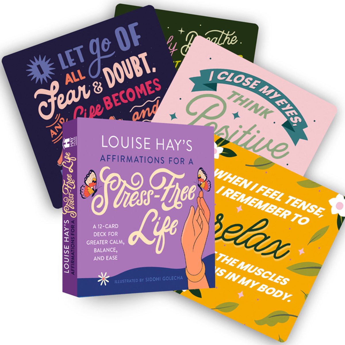 Las afirmaciones de Louise Hay para una vida sin estrés