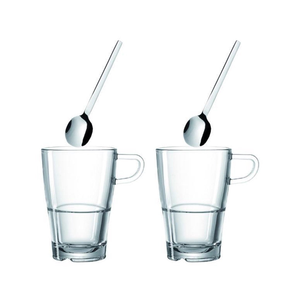 Set Leonardo senso latte macchiato 350ml - 4 pezzi