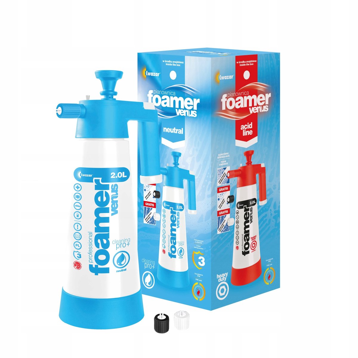 Espumador de manos Kwazar blue venus - 2000ml