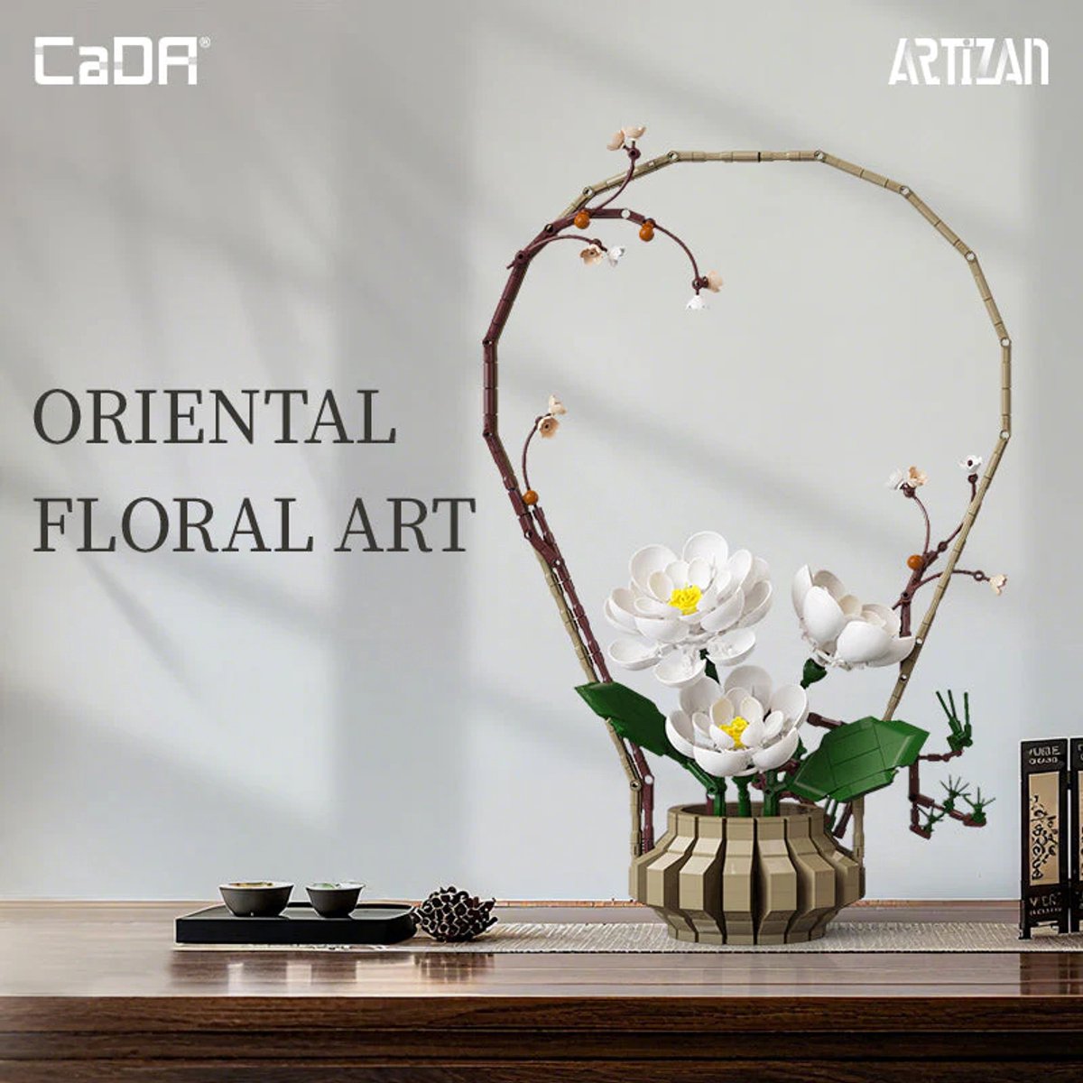 Cada artista - floral - arte : hiver - 990uds.