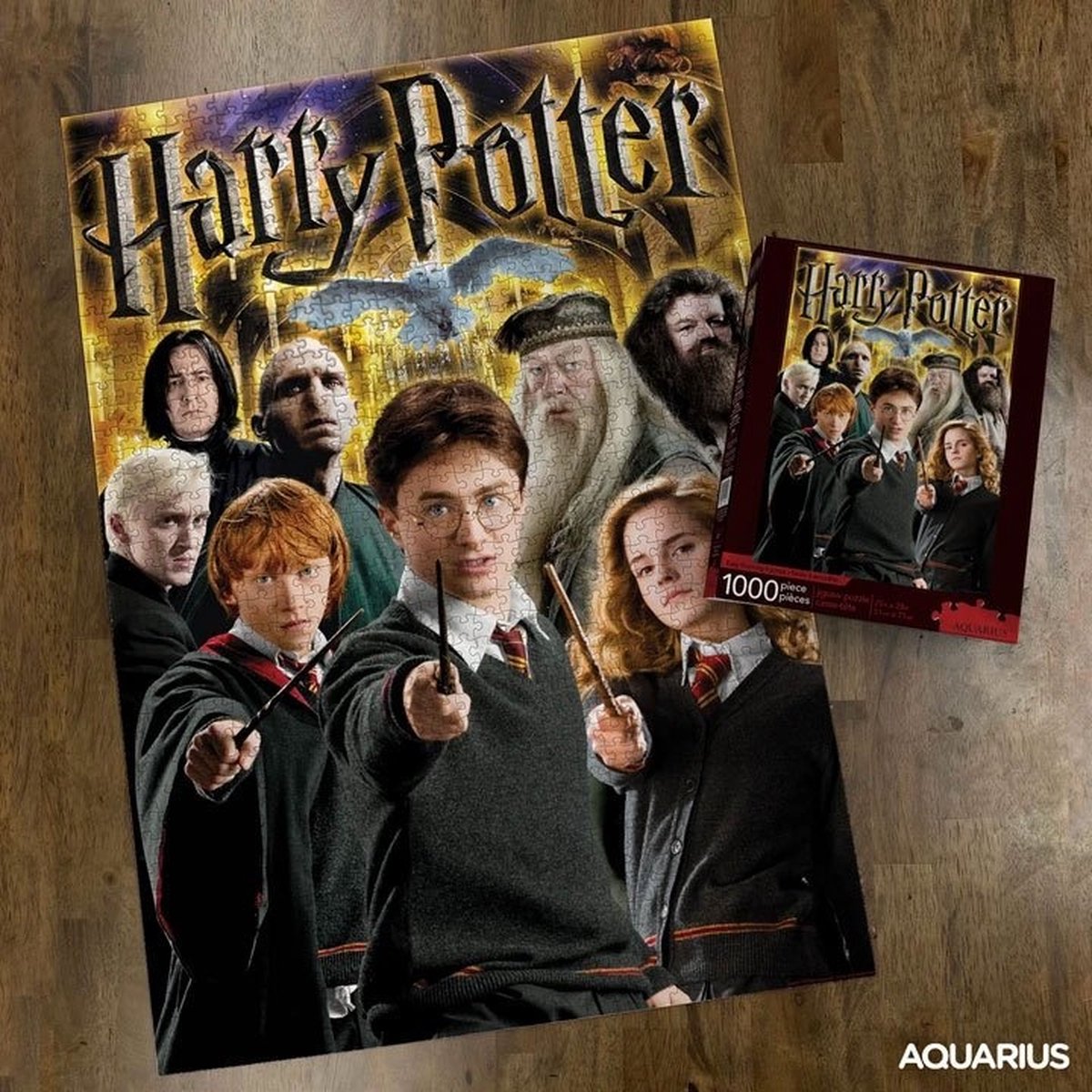 Puzzle Acquario collage di Harry Potter - 1000 pezzi - puzzle.