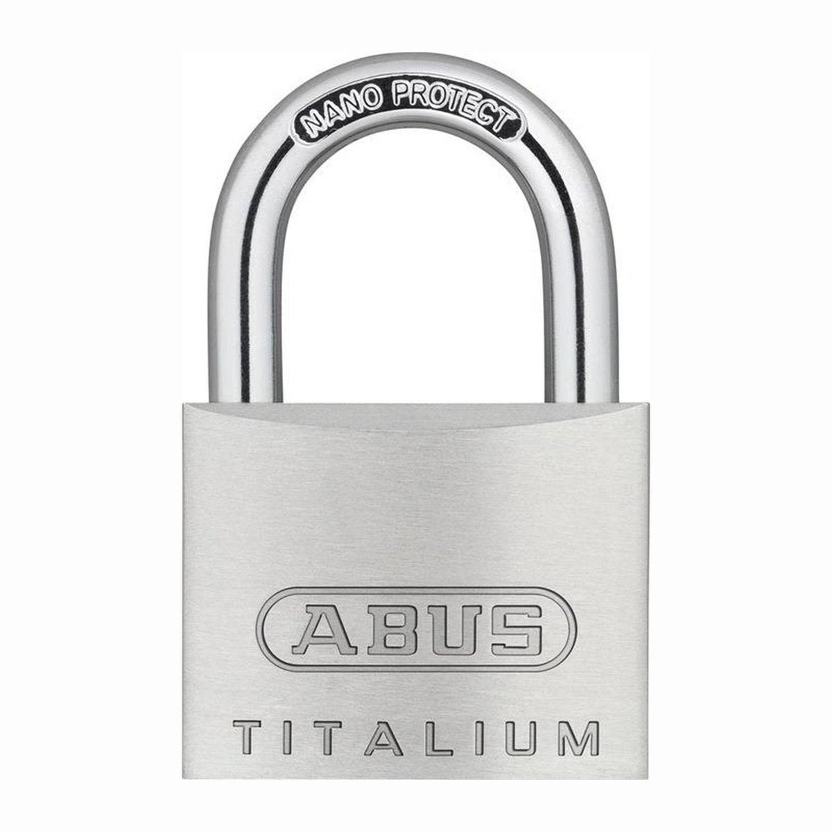 Abus sleutelslot titalium 64ti 40 4 cm staal aluminium normaal