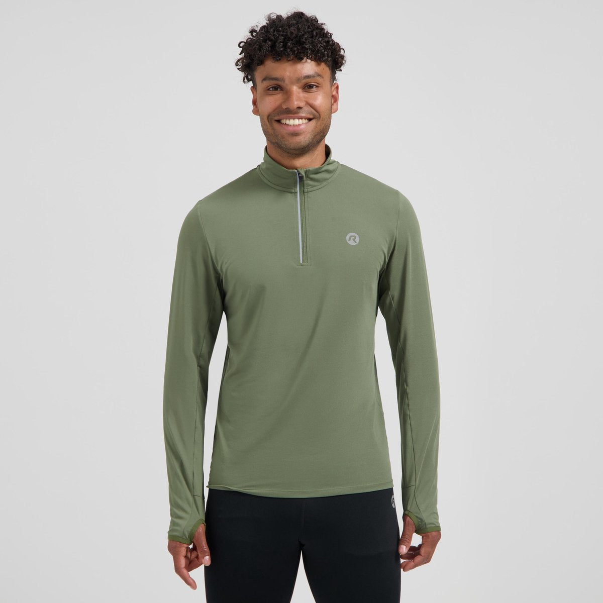 Rogelli core hardloopshirt heren - lange mouwen - groen - m